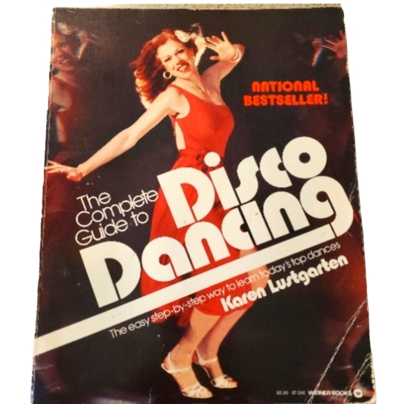 Vintage Disco Dancing Book by Karen Lustgarten - Picture 1 of 2